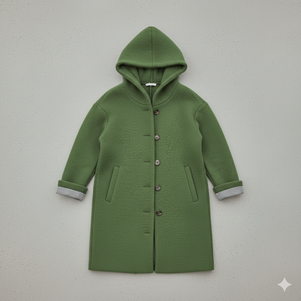 Warmer Damen Mantel aus Teddyfleece | Kuschelig & Elegant für Winter