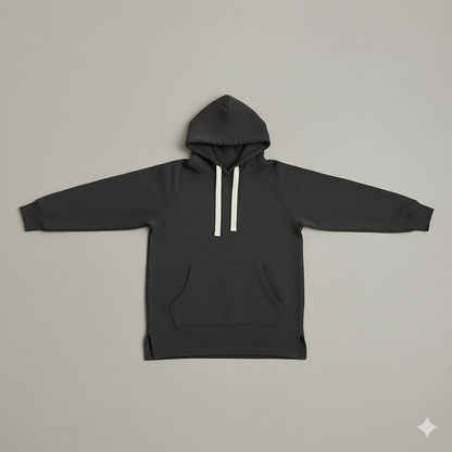 Lässiges Damen Hoodie Kleid mit Kordelzug | Bequem für Freizeit