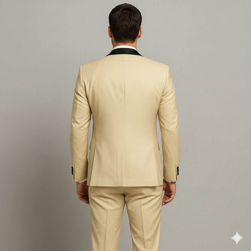 Herren 3-teiliger Anzug Slim Fit | Business Hochzeit Smoking