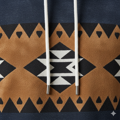 Herren Hoodie mit Muster | Lässig & Warm | Herbst/Winter