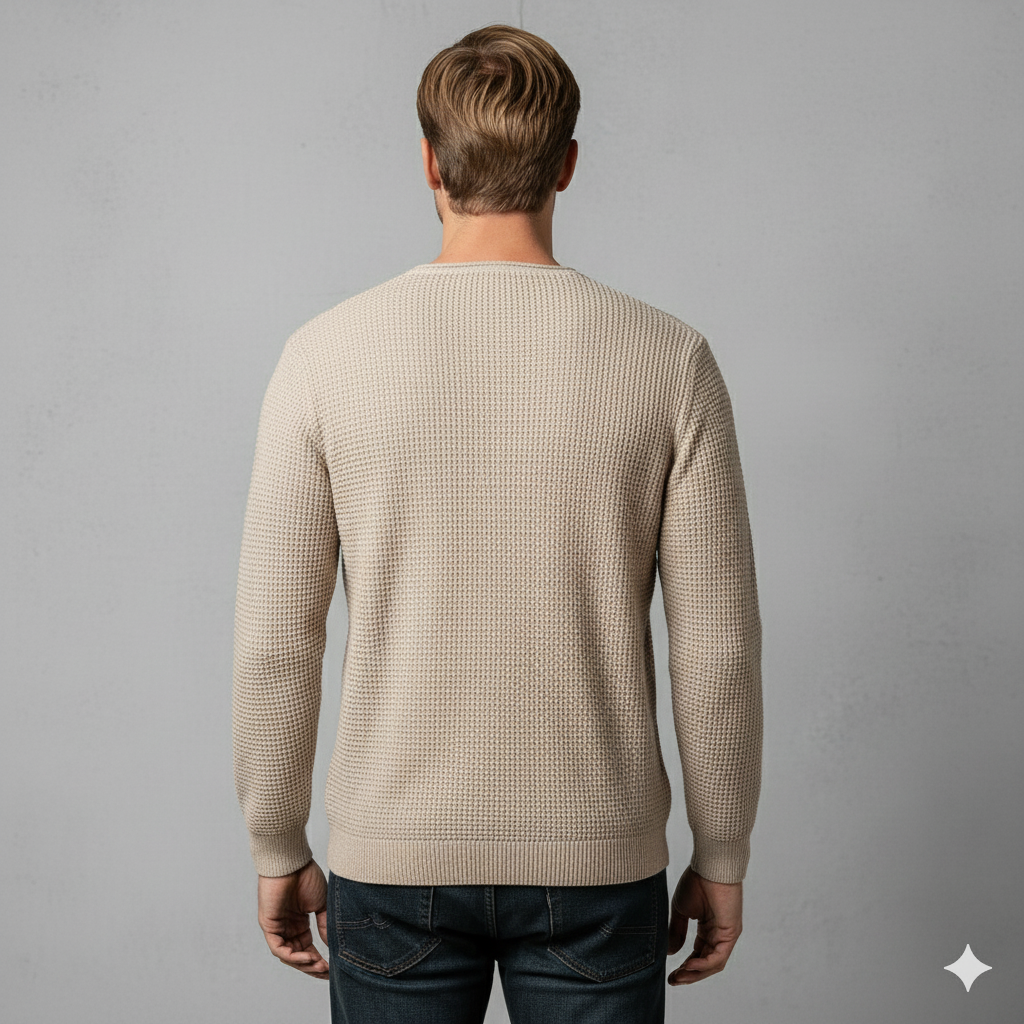 Lässiger Damen Strickpullover mit V-Ausschnitt | Freizeit | Herbst