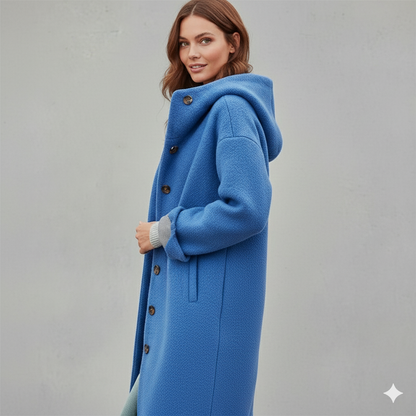 Warmer Damen Mantel aus Teddyfleece | Kuschelig & Elegant für Winter