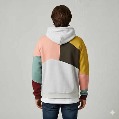 Stylischer Herren Hoodie | Muster & Casual | Herbst