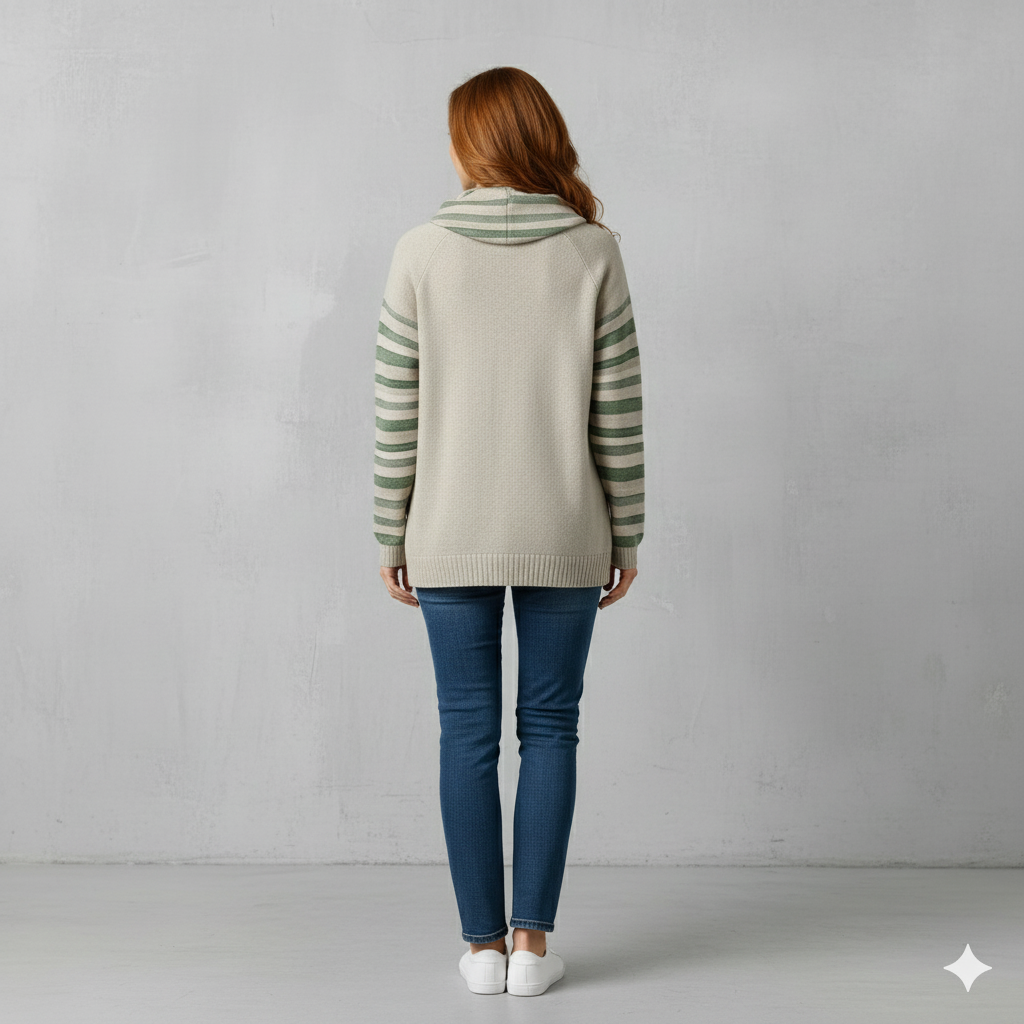 Weicher Damen Hoodie mit Tierprint