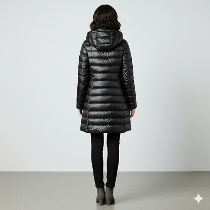 Damen Daunenjacke mit Kapuze | Leicht & Warm | Winter