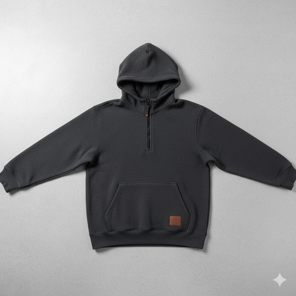 Herren Hoodie mit Reißverschluss | Warm & Bequem | Winter