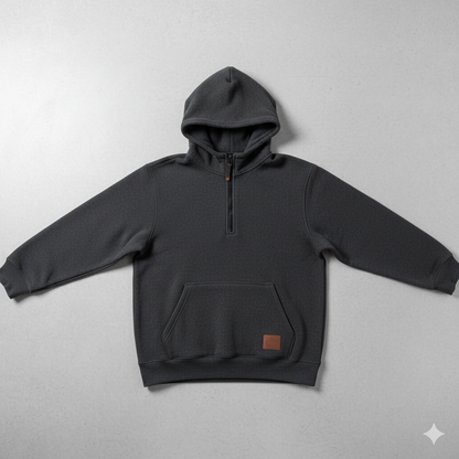 Herren Hoodie mit Reißverschluss | Warm & Bequem | Winter
