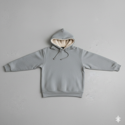 Kuscheliger Damen Hoodie mit Teddyfutter