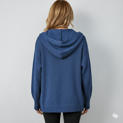 Lässiger Damen Strickjacke mit Knopfleiste | Herbst Winter
