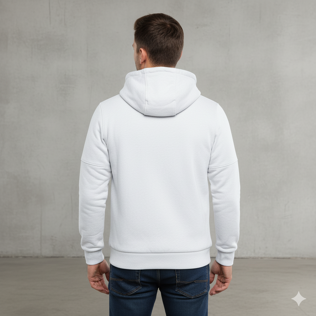 Fleecejacke für Herren mit Kapuze | Warm & Bequem | Herbst