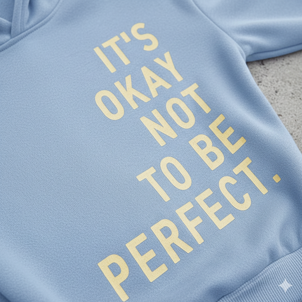Moderner Damen Hoodie mit Statement