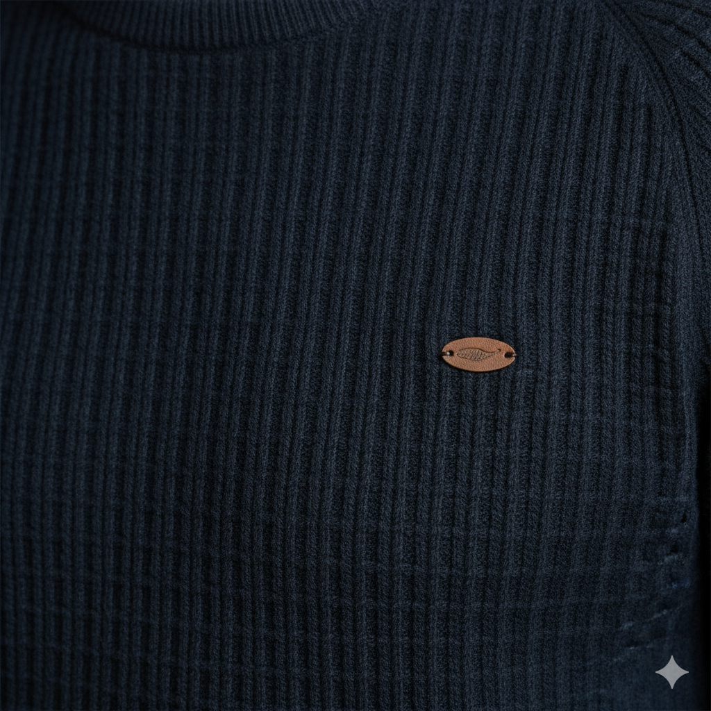Herren Baumwollpullover mit Karomuster | Modern & Bequem