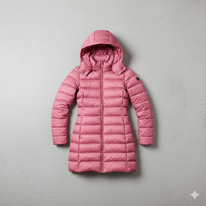 Damen Daunenjacke mit Kapuze | Leicht & Warm | Winter