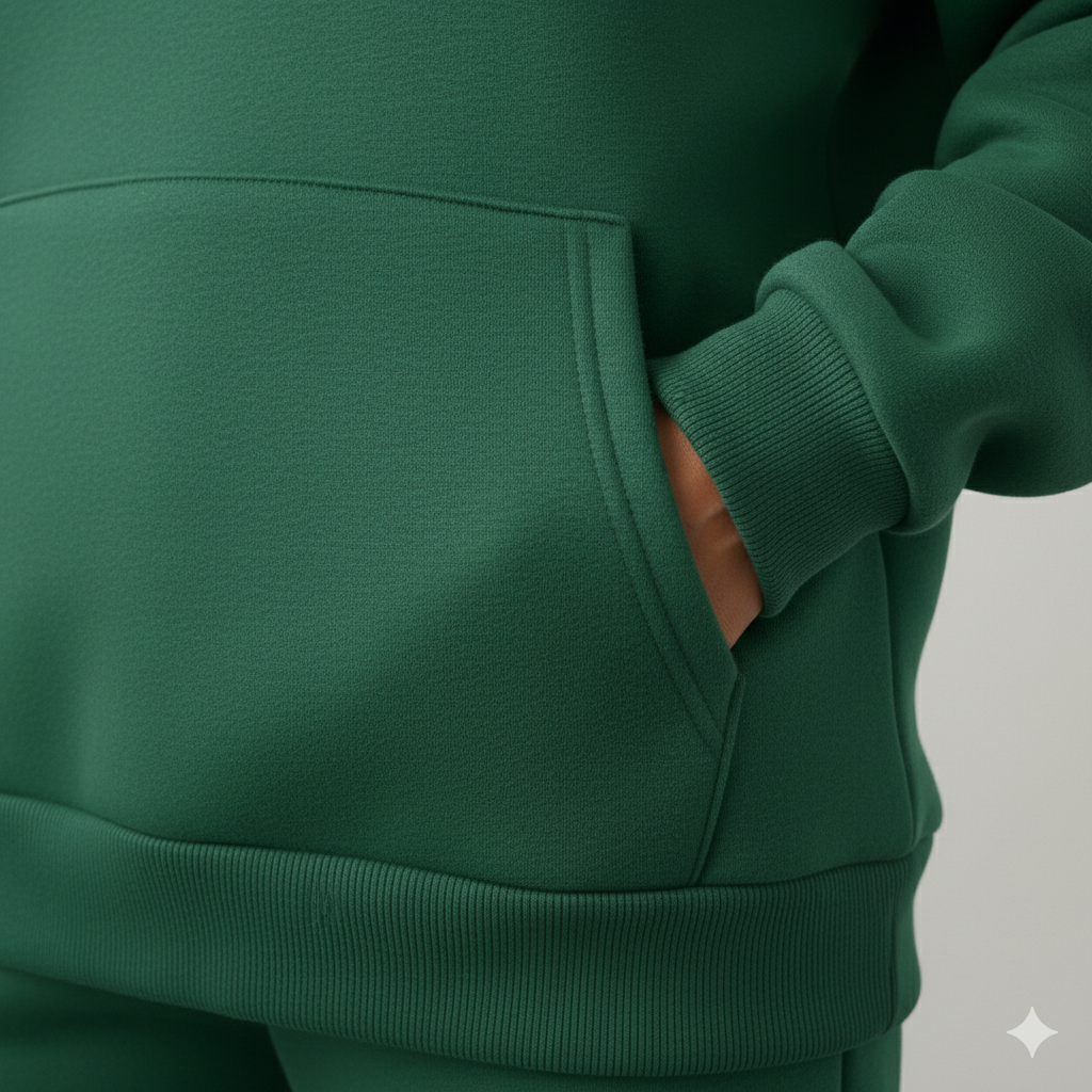 Warmer Damen Hoodie Zweiteiler | Bequem für Herbst & Winter