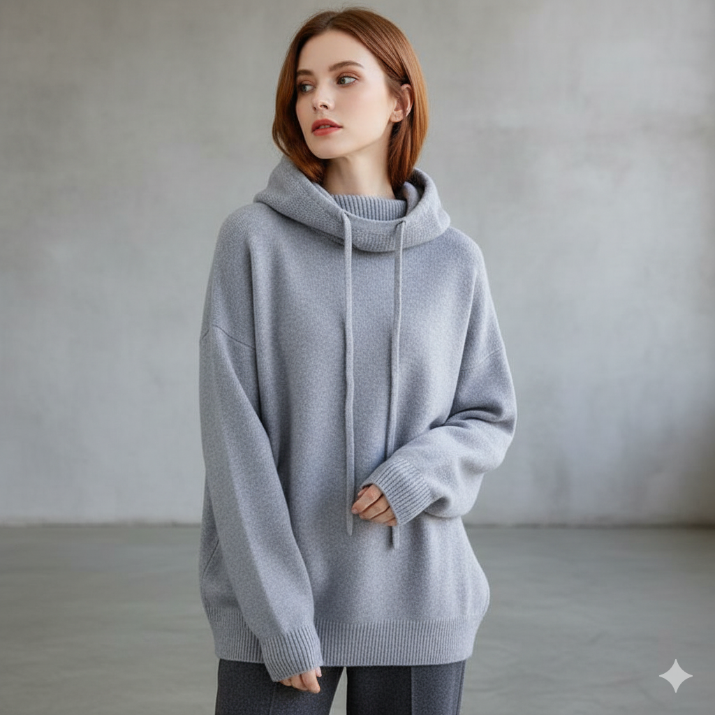 Weicher Damen Kapuzenpullover