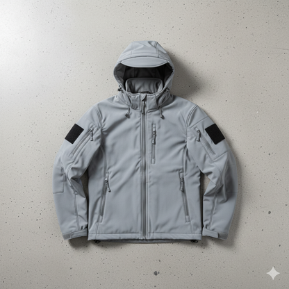 Herren Outdoor Taktikanzug mit Kapuze | Wasserabweisend & Winter