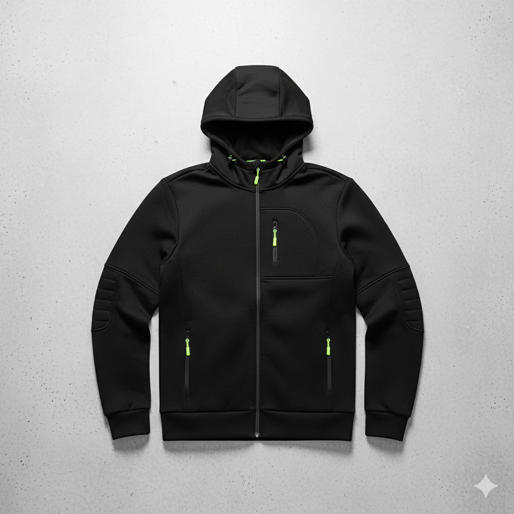 Fleecejacke für Herren mit Kapuze | Warm & Bequem | Herbst