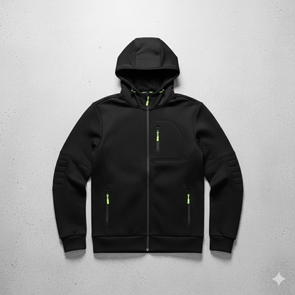 Fleecejacke für Herren mit Kapuze | Warm & Bequem | Herbst