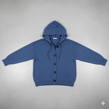 Lässiger Damen Strickjacke mit Knopfleiste | Herbst Winter