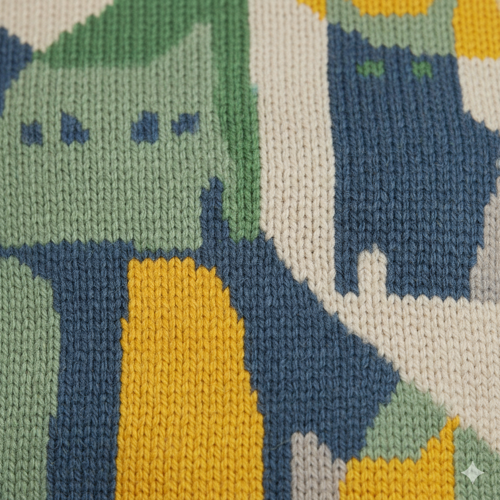 Moderner Herrenpullover mit Print | Lässig & Stylisch | Herbst/Winter