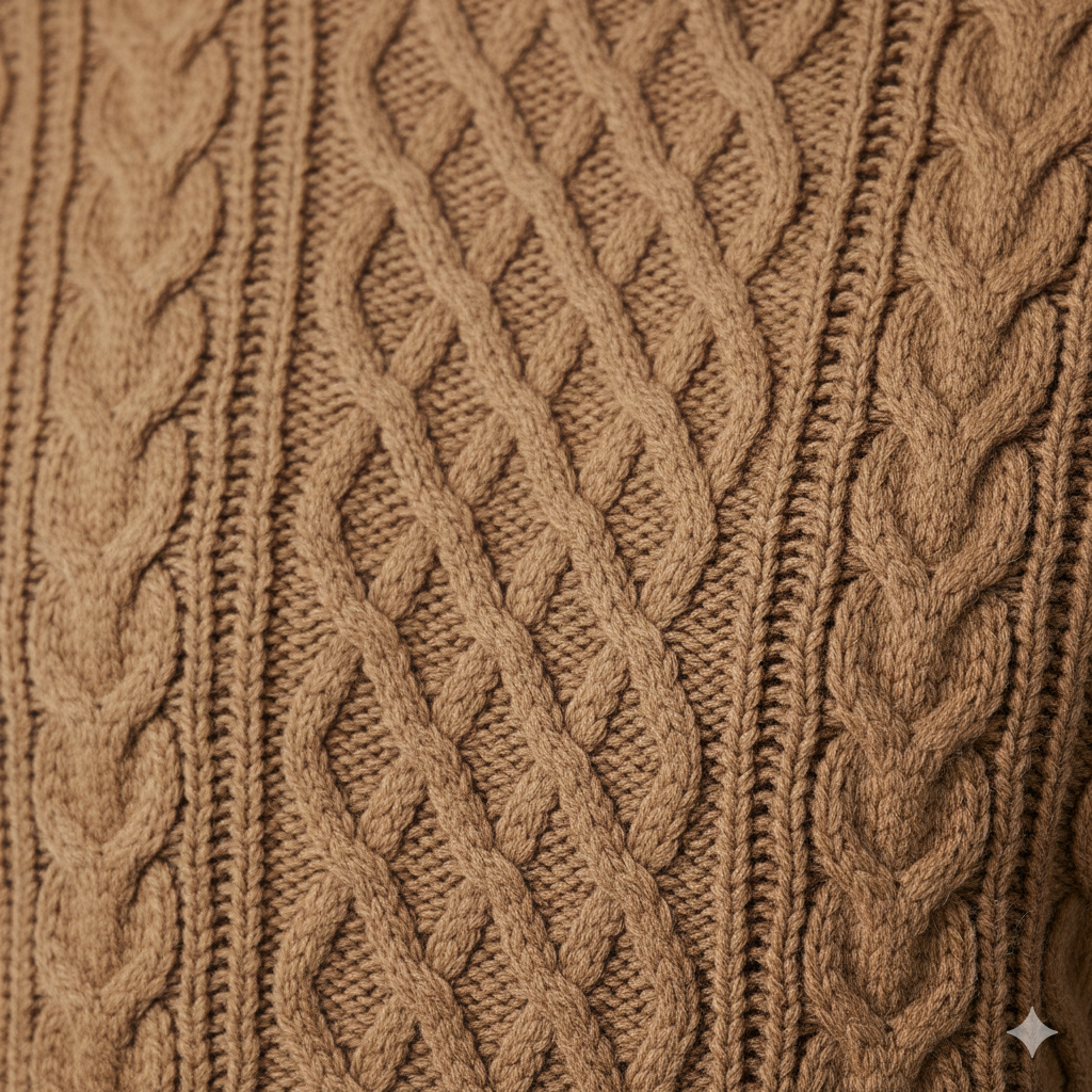 Herren Strickpullover mit Strukturmuster | Modern & Warm | Winter