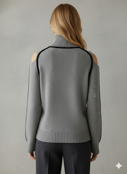 Damenpullover mit Stehkragen | Locker & Modern für Herbst/Winter