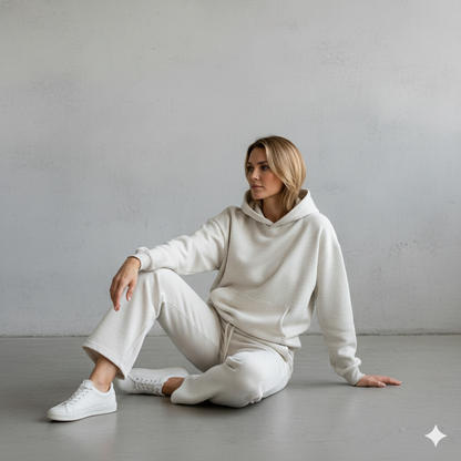 Kuscheliges Damen Set mit Hoodie & Hose