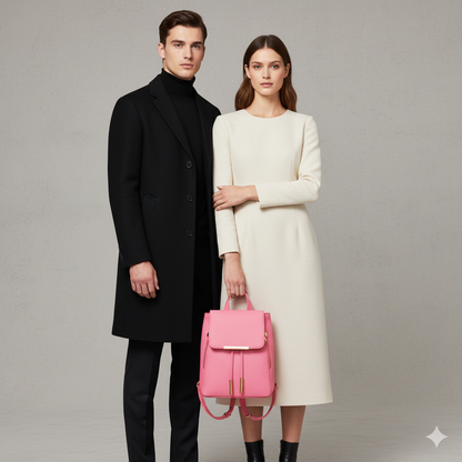 Damen Rucksack aus Kunstleder | Elegant & Praktisch