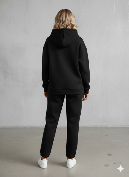 Warmer Damen Hoodie Zweiteiler | Bequem für Herbst & Winter