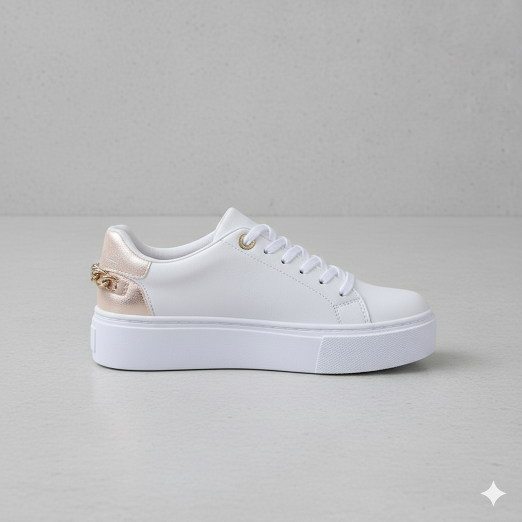 Damen Sneaker mit Plateau Sohle | Elegant & Bequem