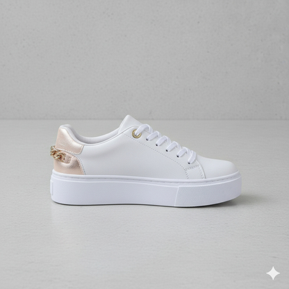 Damen Sneaker mit Plateau Sohle | Elegant & Bequem