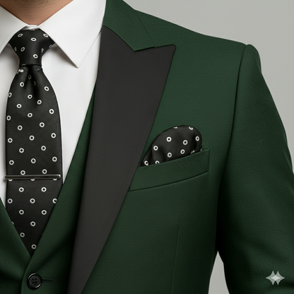 Herren 3-teiliger Anzug Slim Fit | Business Hochzeit Smoking