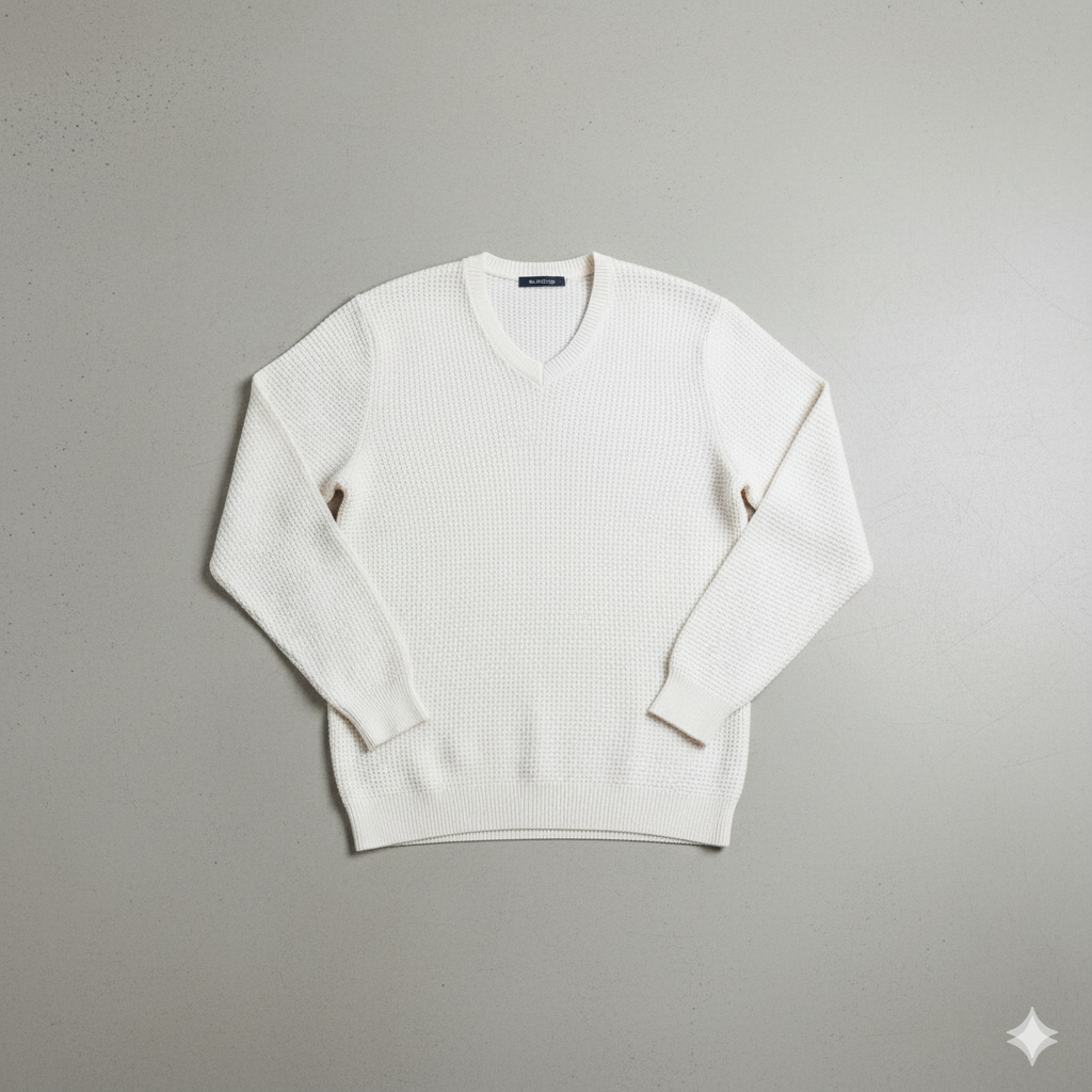 Lässiger Damen Strickpullover mit V-Ausschnitt | Freizeit | Herbst