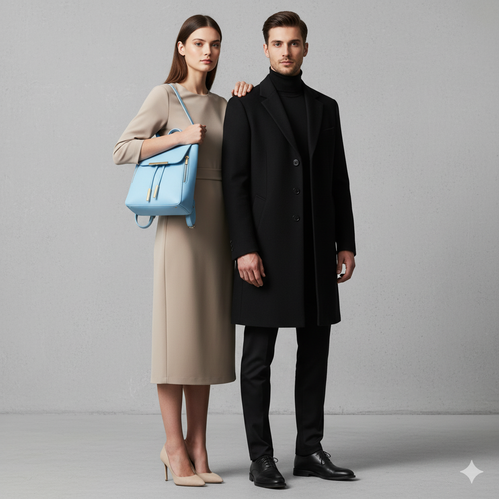Damen Rucksack aus Kunstleder | Elegant & Praktisch
