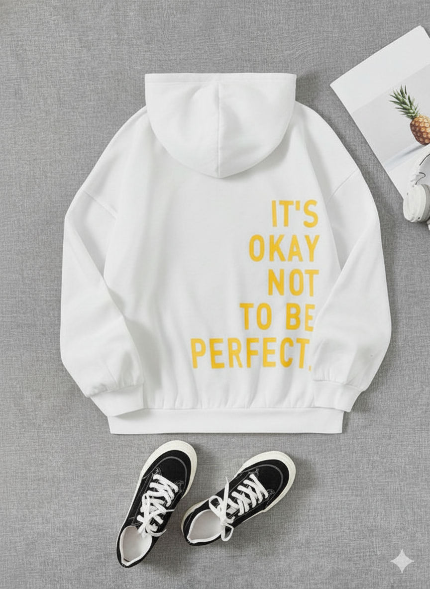 Moderner Damen Hoodie mit Statement