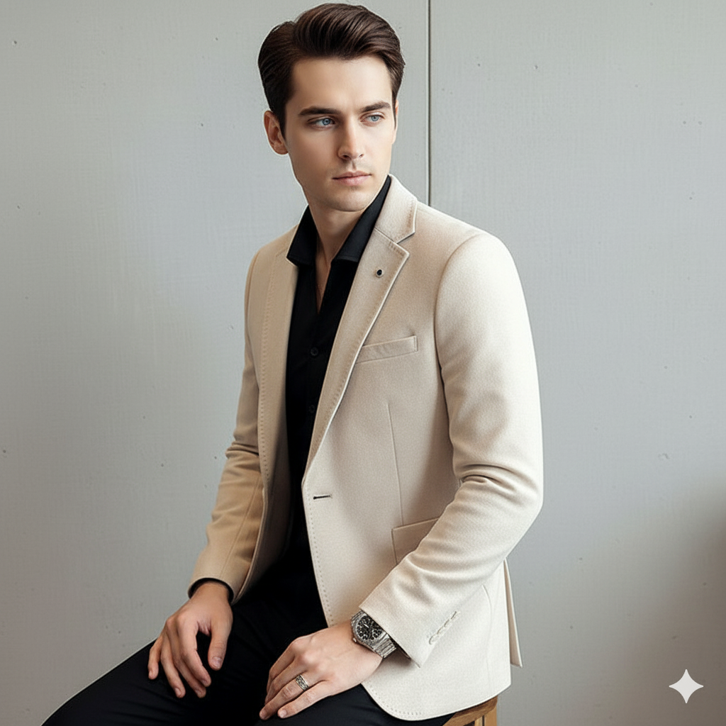 Modernes Slim Fit Sakko für Herren