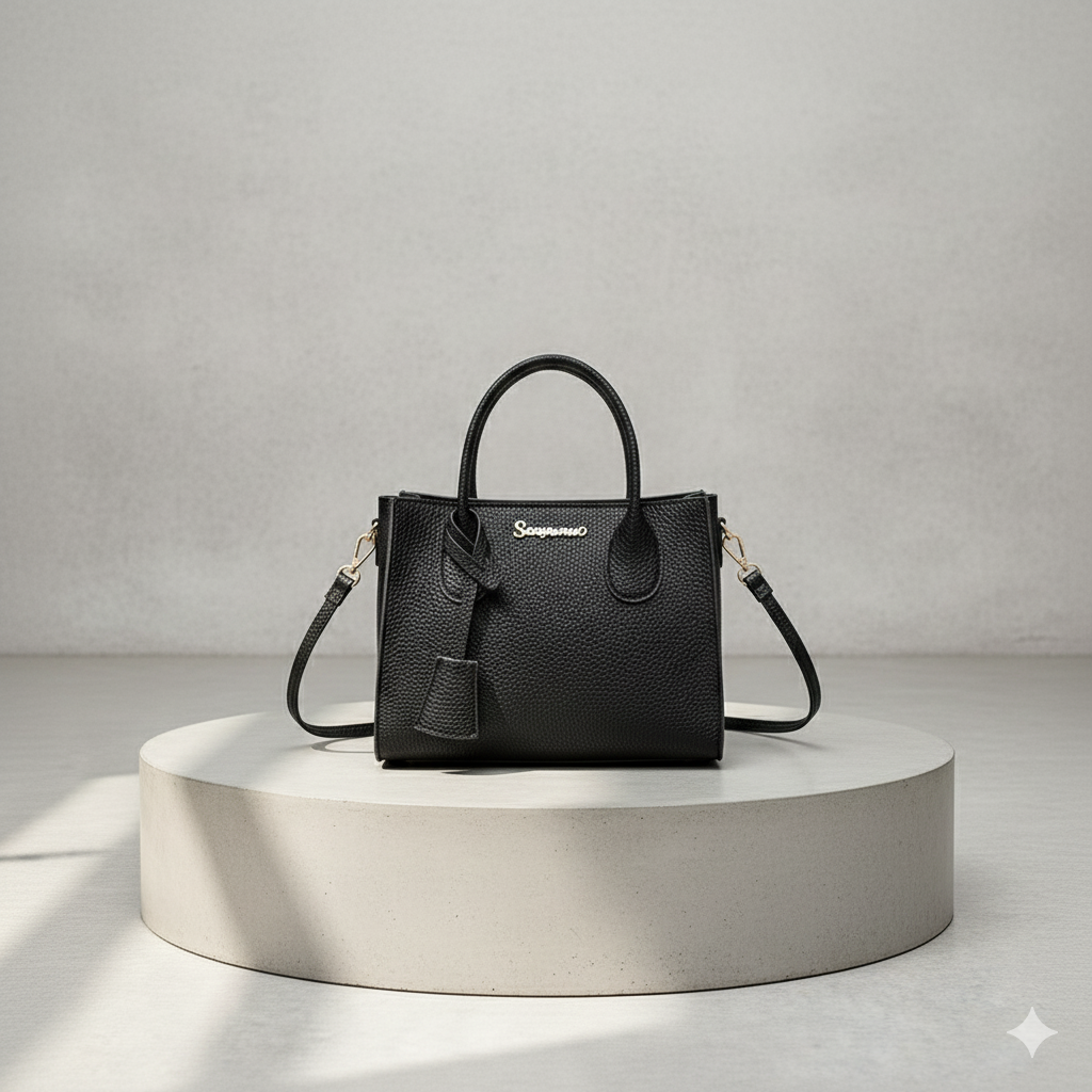 Damen Umhängetasche aus Kunstleder | Klein & Elegant