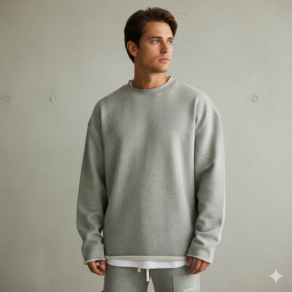 Sportliches Herren Sweatshirt | Locker & Bequem | Fitness