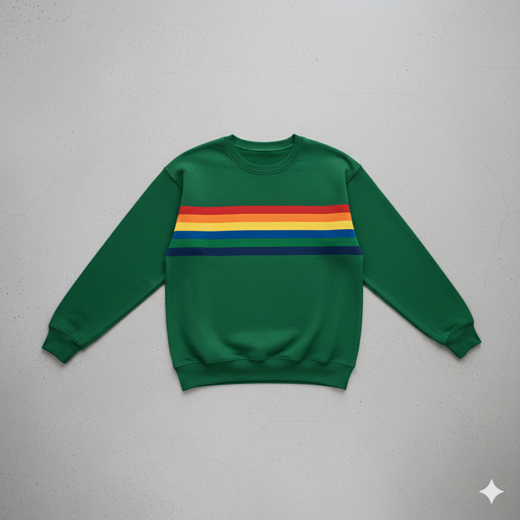 Damen Pullover mit Rundhalsausschnitt | Gestreift & Freizeit