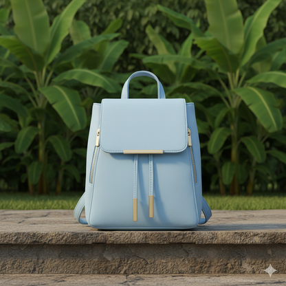 Damen Rucksack aus Kunstleder | Elegant & Praktisch