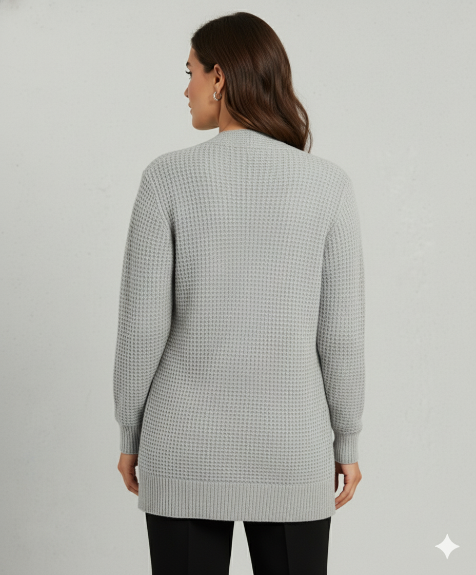 Damen Strickjacke mit Taschen | Locker & Warm | Herbst/Winter