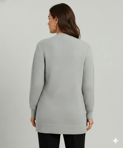 Damen Strickjacke mit Taschen | Locker & Warm | Herbst/Winter