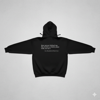 Lässiger Damen Hoodie mit Rückendruck