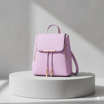 Damen Rucksack aus Kunstleder | Elegant & Praktisch