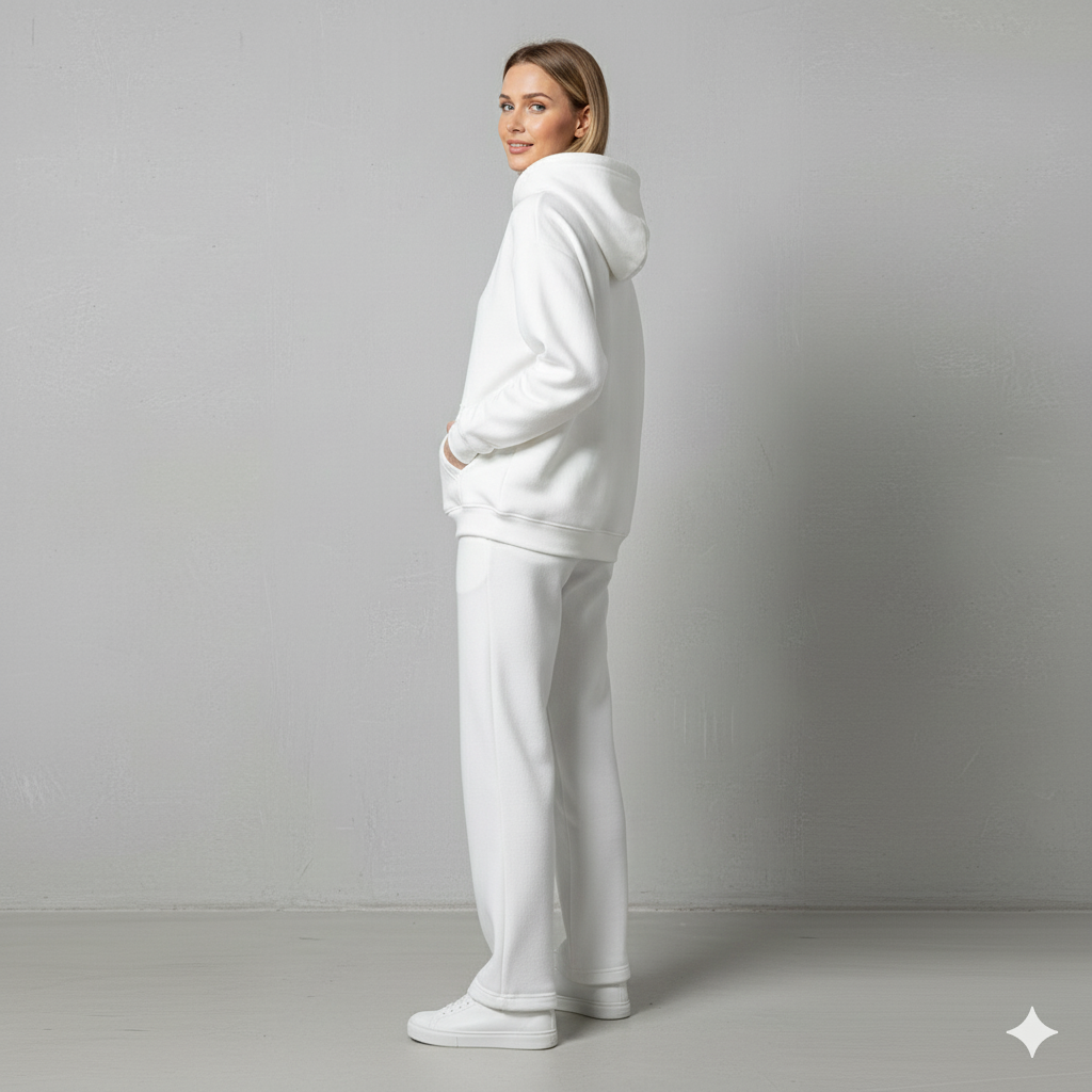 Kuscheliges Damen Set mit Hoodie & Hose