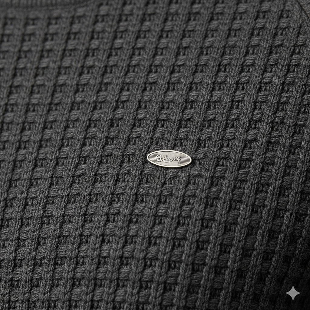 Herren Baumwollpullover mit Karomuster | Modern & Bequem
