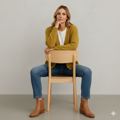 Damen Strickjacke mit V-Ausschnitt | Herbst & Übergang
