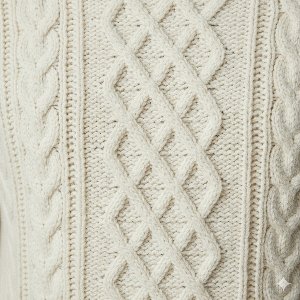 Herren Strickpullover mit Strukturmuster | Modern & Warm | Winter