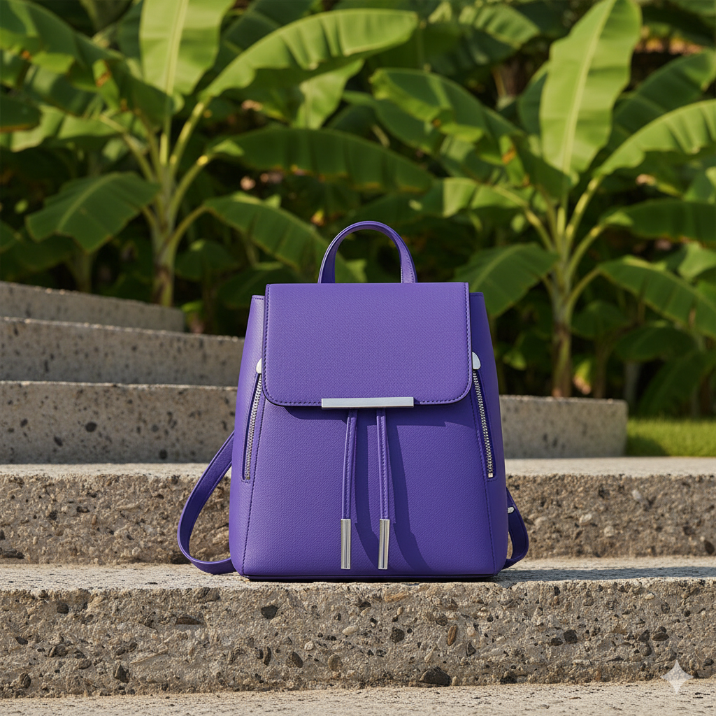 Damen Rucksack aus Kunstleder | Elegant & Praktisch