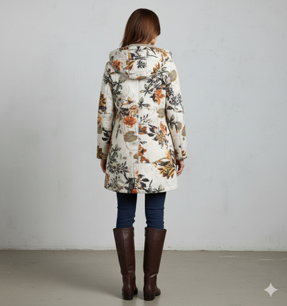 Damen Fleecejacke mit Kapuze | Plüsch & Kuschelig | Herbst/Winter